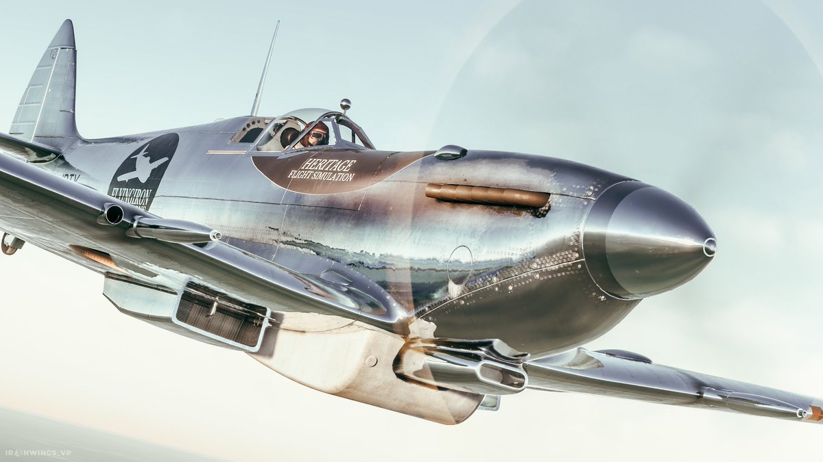 IronWings_VP's tweet photo. G-IRTY World Tour continue
[KBWG] Bowling Green–Warren County Regional Airport -> [KMLU] Monroe Regional Airport 
Supermarine Spitfire 
#MicrosoftFlightSimulator #VirtualAviation #AvGeek #Spitfire #GIRTY #virtualphotography #Xbox #XboxSeriesX https://t.co/NXEomWhtMR