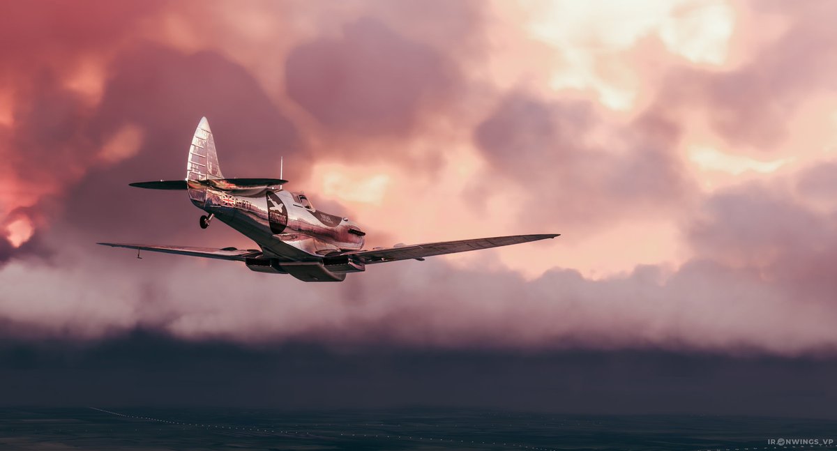 IronWings_VP's tweet photo. G-IRTY World Tour continue
[KBWG] Bowling Green–Warren County Regional Airport -> [KMLU] Monroe Regional Airport 
Supermarine Spitfire 
#MicrosoftFlightSimulator #VirtualAviation #AvGeek #Spitfire #GIRTY #virtualphotography #Xbox #XboxSeriesX https://t.co/NXEomWhtMR