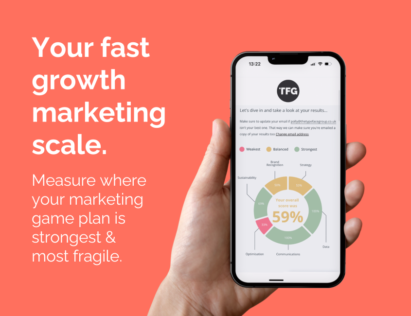 Introducing The #Marketing Scale - polly-o36kqifr.scoreapp.com  ⚖

Helping you meaningfully measure your impact. Whether you already have a plan in place or want to get serious about #strategy, find out where you're smashing your goals, and where you might be missing the mark!