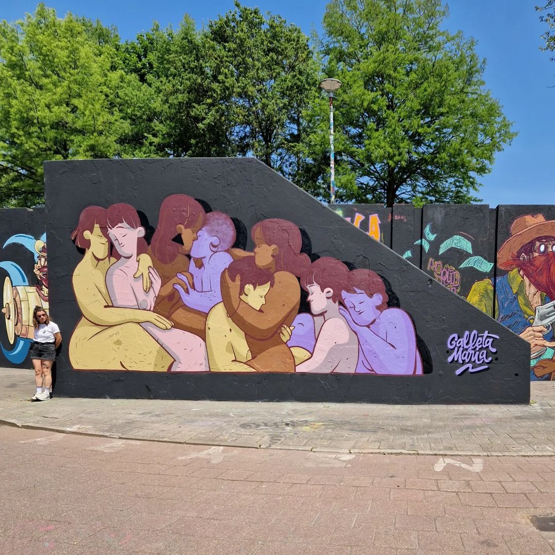 brababella's tweet photo. #Streetart by #Galletamaria @ #Eindhoven, Netherlands, for #StepInTheArena
More pics at: https://t.co/u4Of2DWVek
#streetartEindhoven #streetartNetherlands #Netherlandsstreetart #arteurbana #urbanart #murals #muralism #contemporaryart #artecontemporanea https://t.co/a5fEyoayCW