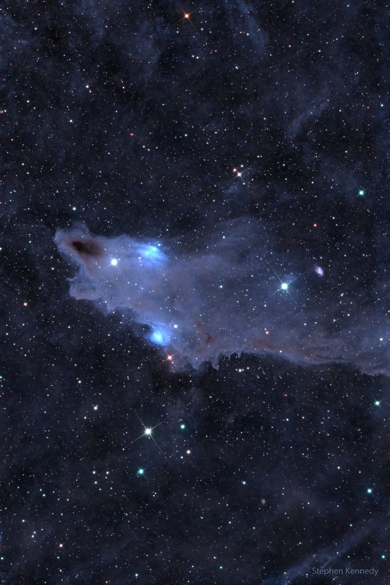 'The Shark Nebula' From the #NASA_App : 
apod.nasa.gov/apod/ap230614.…