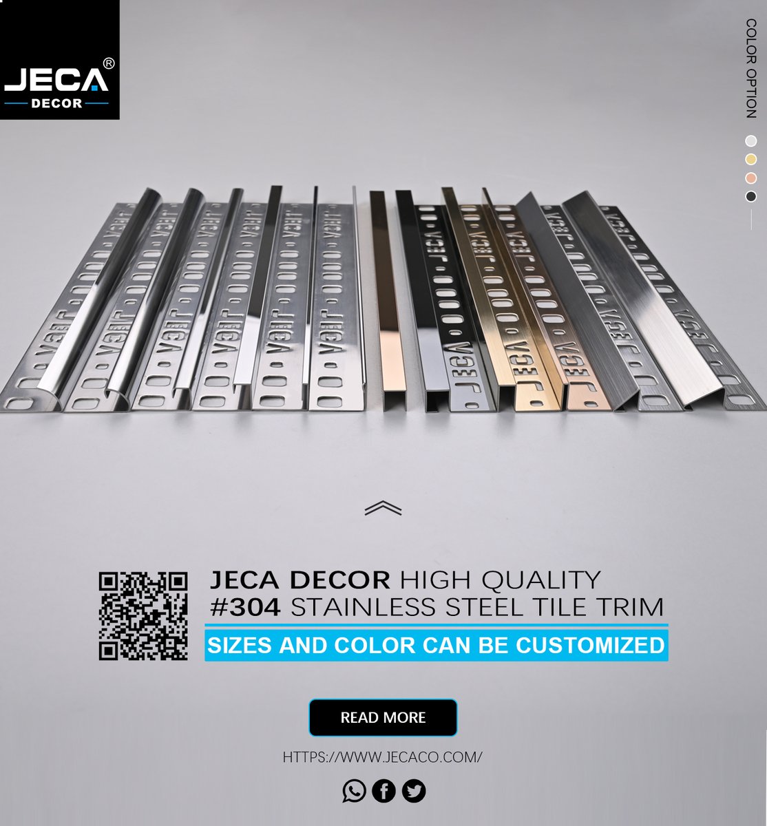 Leon13928202317's tweet image. Quality is not tested, but produced!
Good products don't need to prove.

#jecadecor #decorativeitems #decoration #decorativeprofiles #interiordesigns #interiorstyling #architecture #steel #decor #stainlesssteel #stainlesssteelprofiles