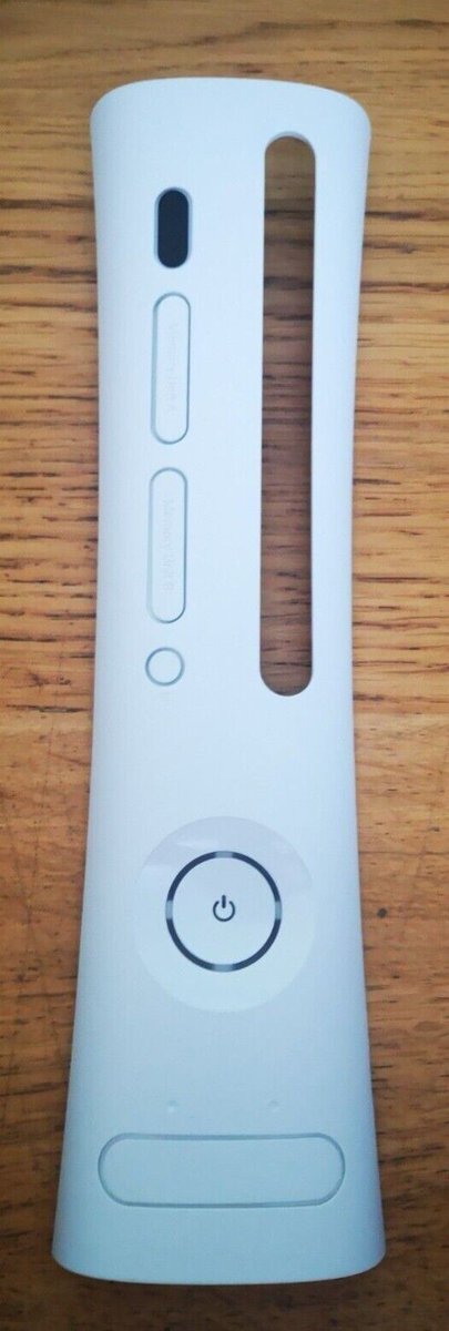 Genuine White Faceplate Fascia For Microsoft Xbox 360 is currently available on eBay.

Follow the link for details - ebay.us/XzVtqw

#xbox #xbox360 #parts #replacementparts #retro #retrogaming