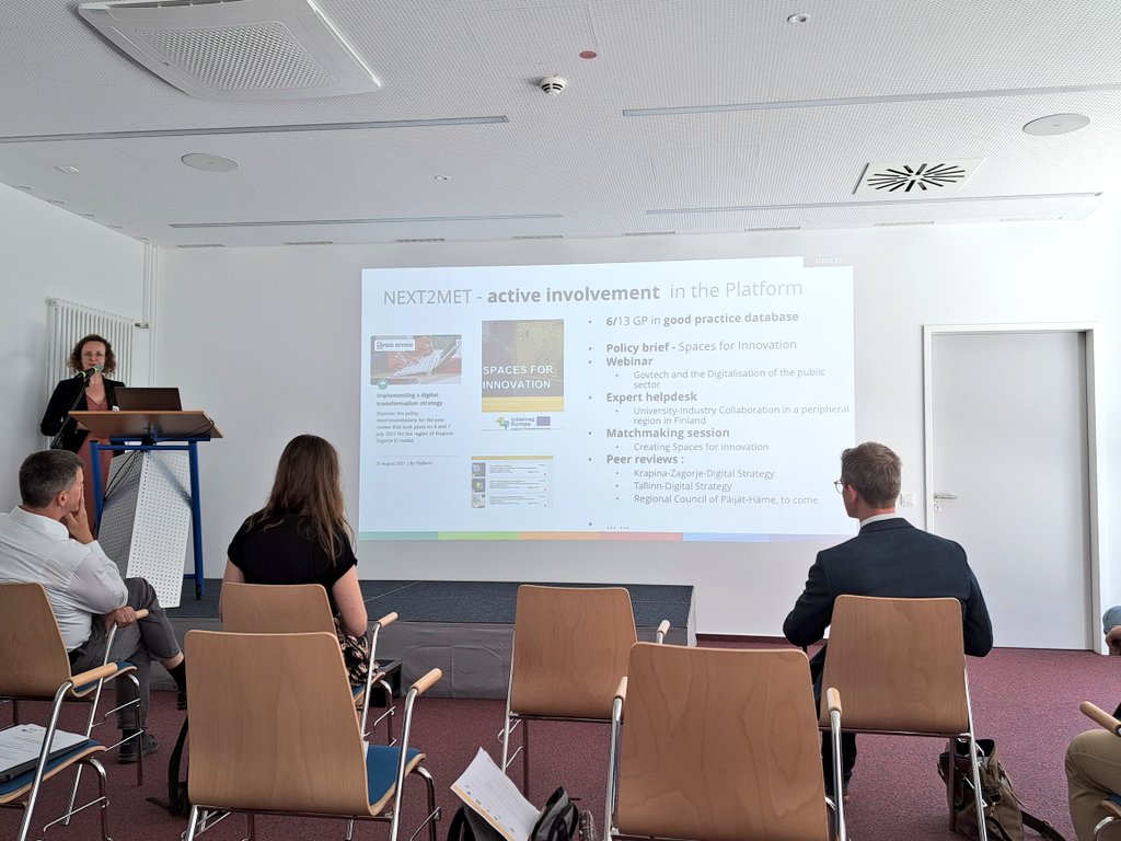 Next2Met - Interreg Europe tweet media