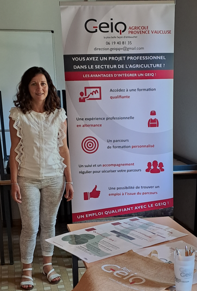 geiqapv's tweet photo. Nous souhaitons la bienvenue à notre chargée de recrutement @Sabrina CLOP qui animera un Atelier de Détection de Potentiel au Pôle emploi d'Orange ce mardi 20 juin à 13h30. Cet atelier aura pour but de présenter notre GEIQ APV et son rôle dans le recrutement et l'accompagnement https://t.co/QwLHbwU28g