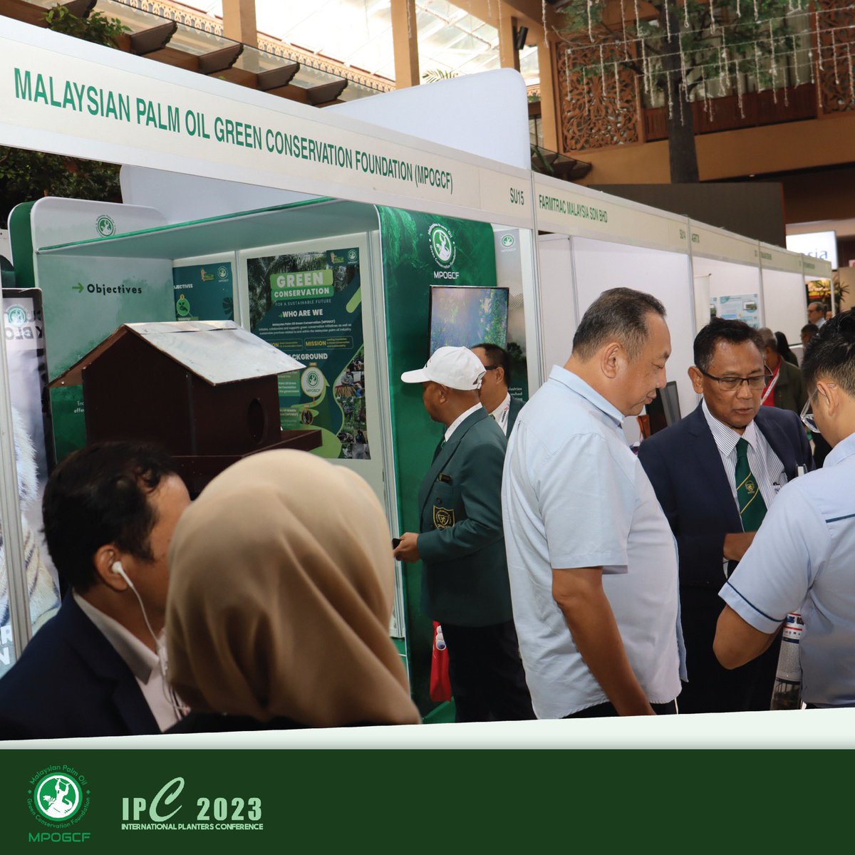 mpoGREEN's tweet photo. MPOGCF had been intricately involved in the event International Planters Conference throughout the two-day on 12-13 June 2023.

The theme of the conference was "Ensuring the Resilience of the Palm Oil Industry in the 21st Century".

#MPOGCF #InternationalPlantersConference https://t.co/I7KjJ3N0Yd