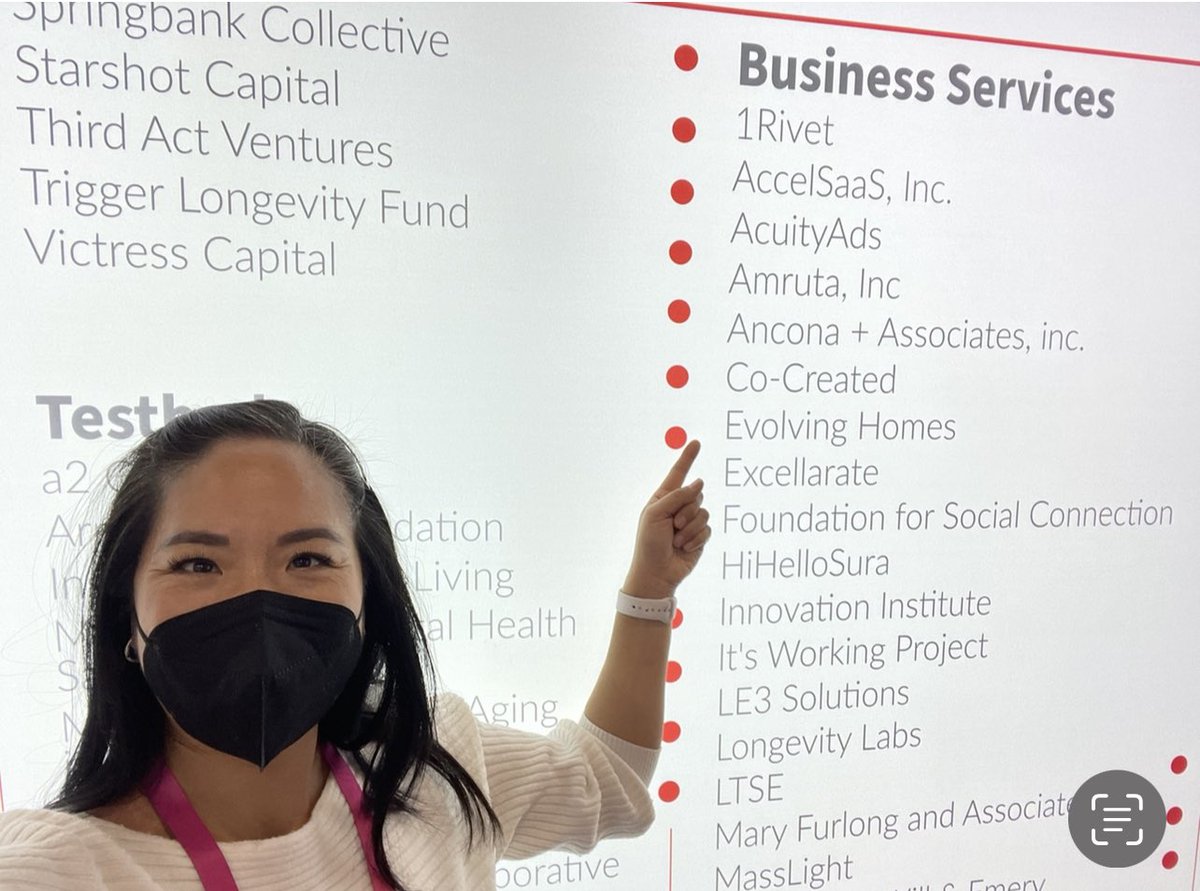 Being part of an innovative ecosystem <a href="/aarp/">AARP</a> nurturing startups is an important step towards a solution for the global aging crisis. But there are also so many incredible products that make people’s lives easier that people don’t know about! Join me in October #InAge2023 in Japan!