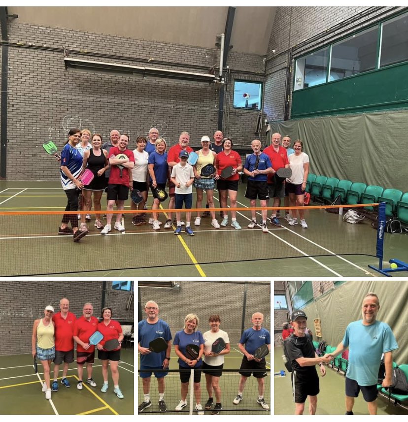 Great friendly Pickleball matches played at the club over the weekend against Leigh and Haydock. Markland Hill had 2 teams and came 1st and 3rd. Well done everyone who took part a great day and look forward to more matches to come. ☄️