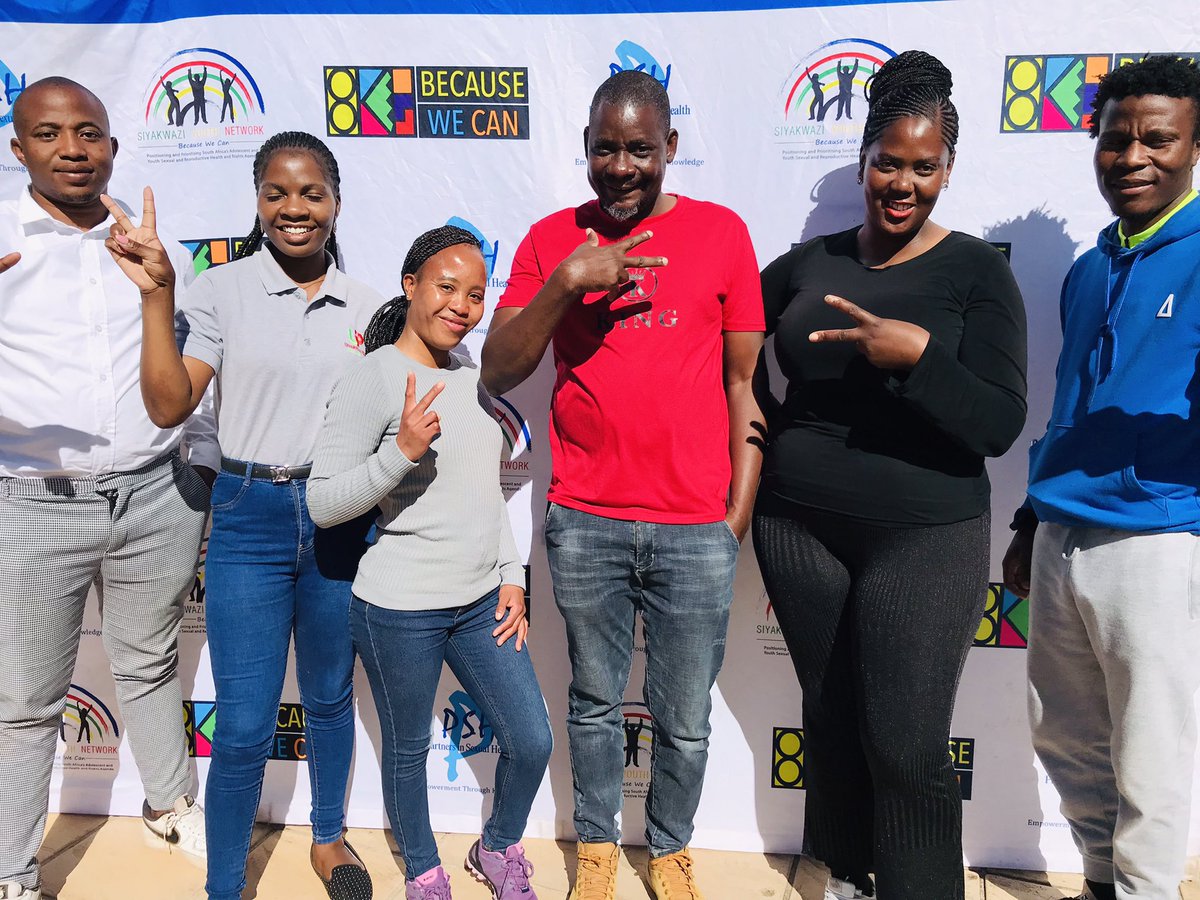 NthabiTheMC's tweet photo. Time for change. Young people at work. #MyVoiceCount #BecauseWeCan #ForHumanity https://t.co/XXKaR471U5