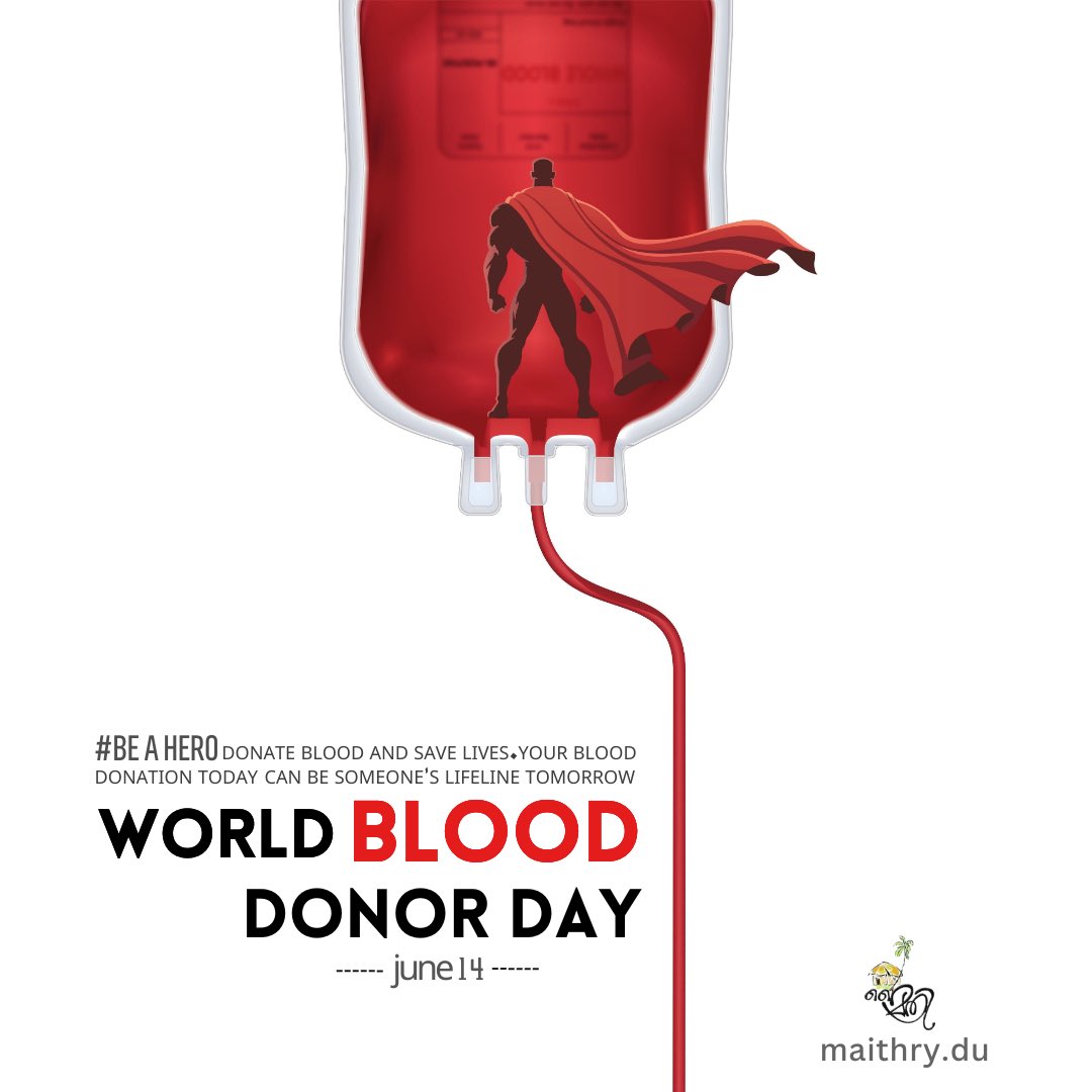 maithry_du's tweet photo. #BeAHero Donate Blood And Save Lives. Your Blood Donation Today Can Be Someone’s Lifeline Tomorrow 
#WorldBloodDonorDay https://t.co/p2jk6DdHsm