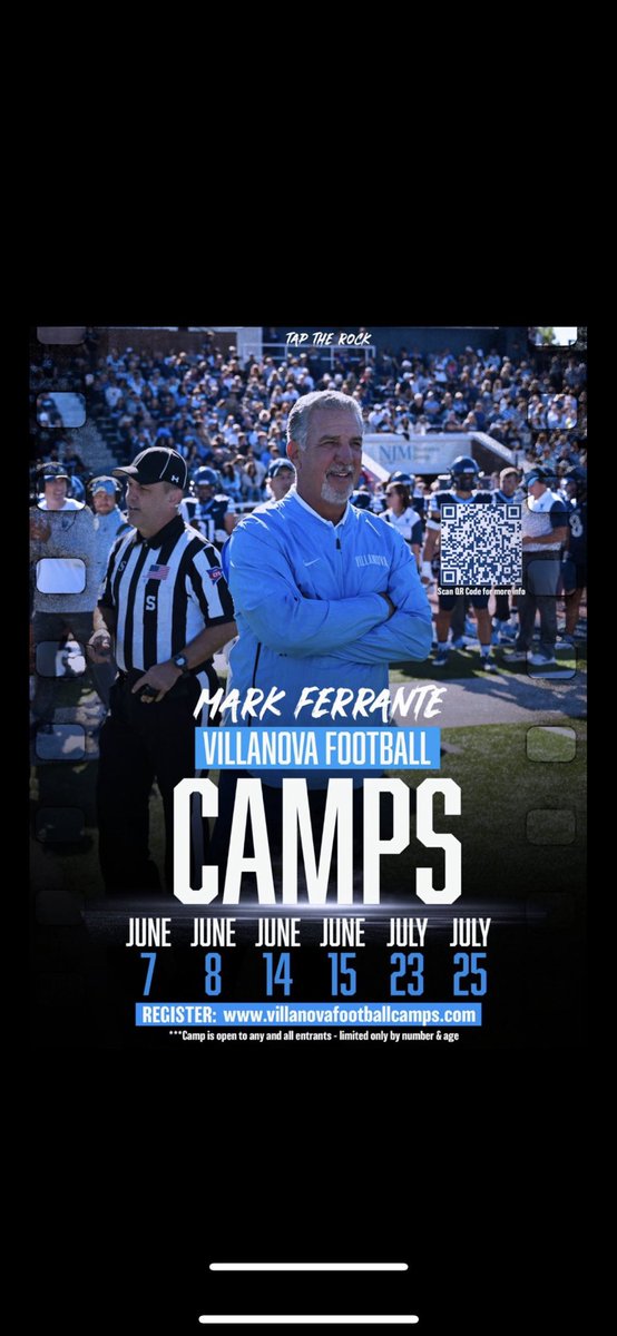 I will be attending the Villanova Prospect Camp this Thursday, June 15th. Can’t wait to show out.