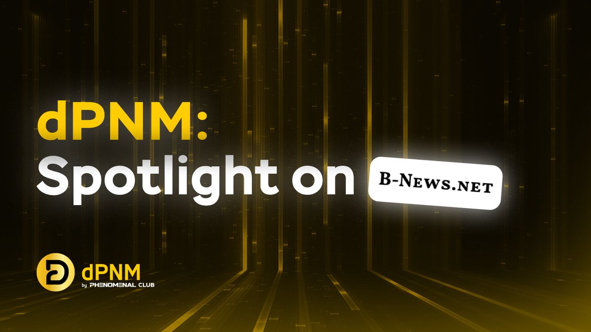 🚀 Becoming a member of the #dPNM is the smartest decision you'll make!

💰 With dPNM, you can securely save your assets while also unlocking incredible #earningpotential.

🔎 Curious to learn more? Dive into the article on B-News.net:
b-news.net/news/altcoins/…