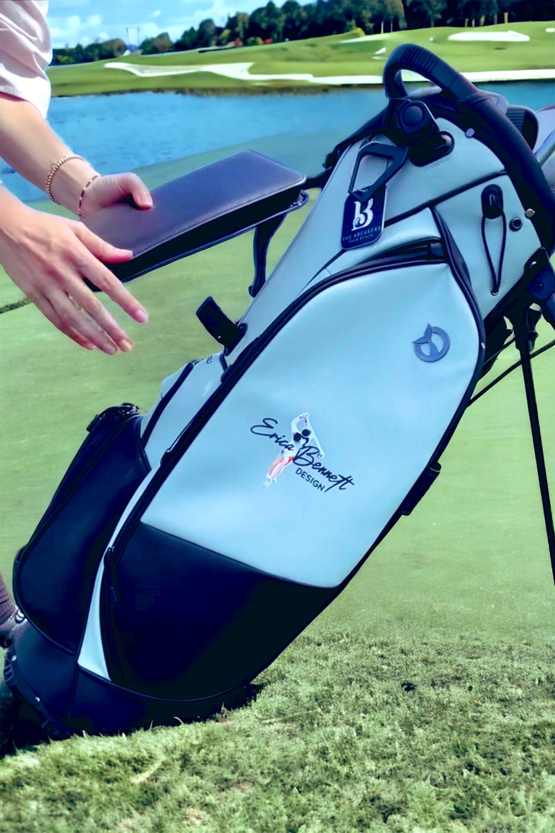 Welcome to Erica Bennett Design Collection ™️. Luxurious, unique, original. Carry your story in style on the golf course. Visit us via link in bio. #orcagolfbags #orcagolf #luxurygolf #golfstyle #golfswing #golfgame #menstyle #womensfashion #gametime