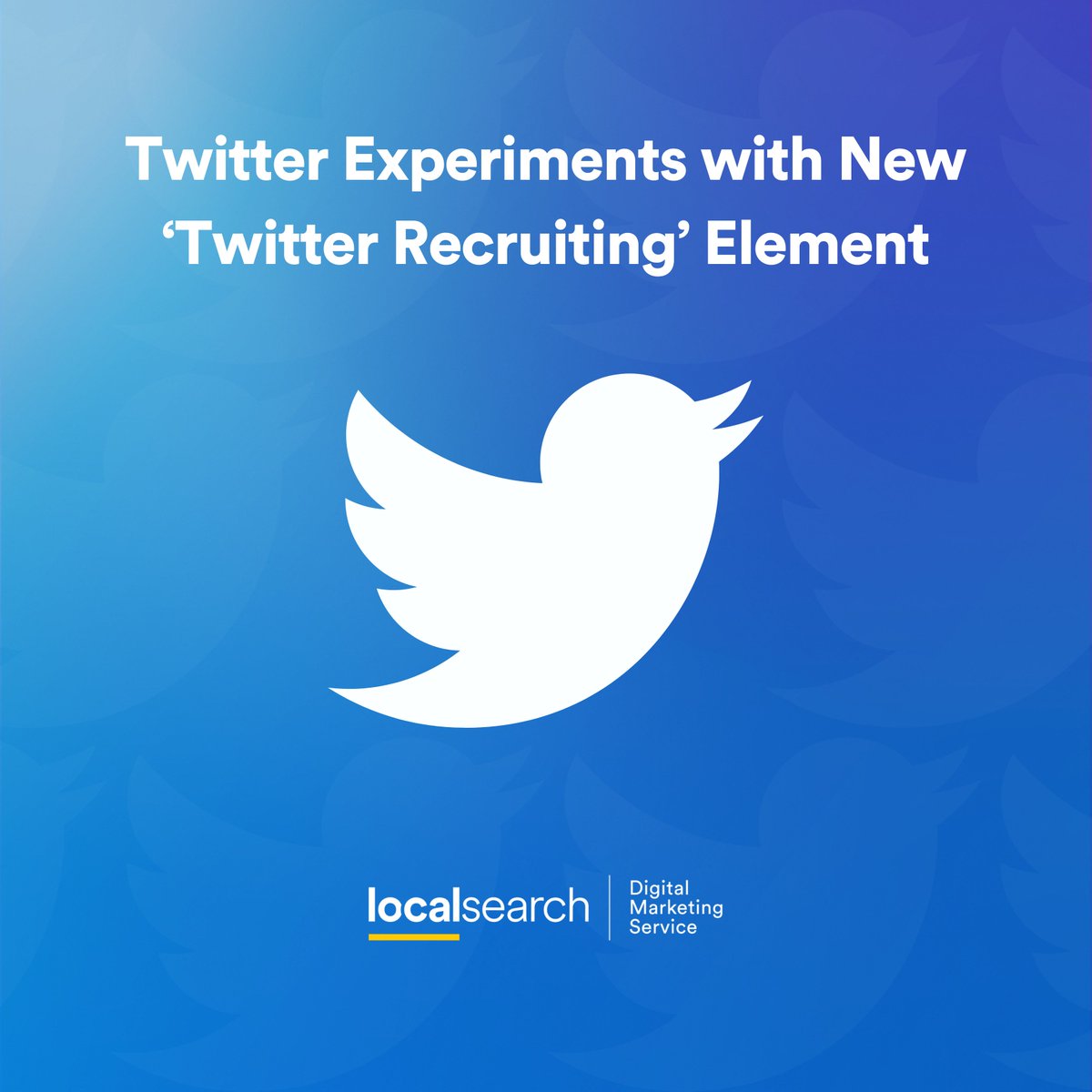@Twitter is working on 'Twitter Recruiting', a new element that would enable verified organisations to post job openings in the app with a link back to an application page on their website (or third-party provider).

#Recruitment #SocialMediaNews