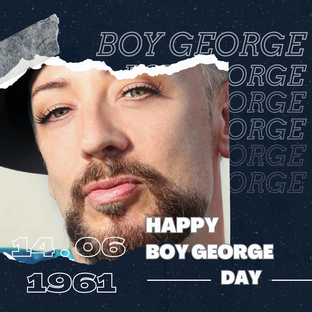 Happy Birthday Boy George. 