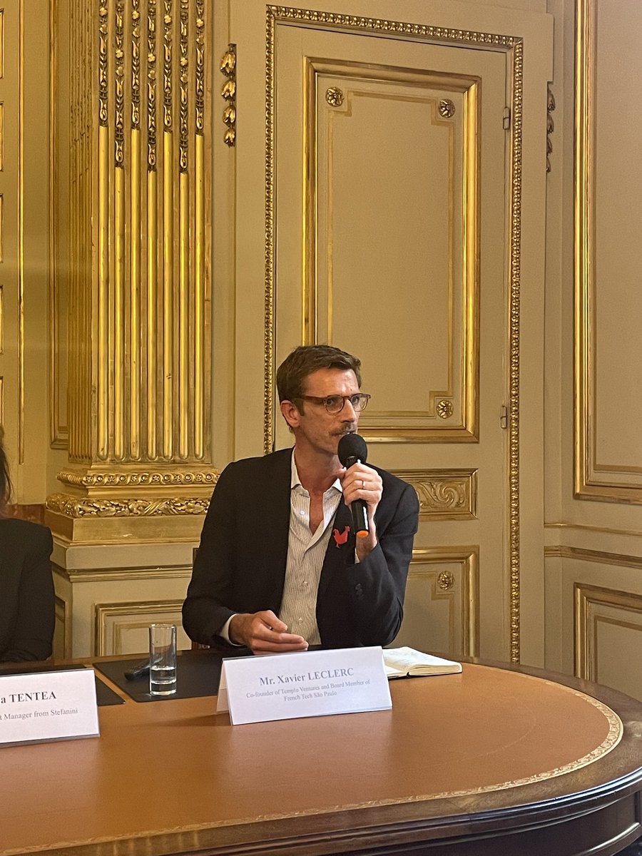 RIO_FUTURO's tweet photo. À l’ambassade du Brésil pour rencontrer startups et acteurs de l’écosystème Tech et innovation franco-brésiliens. 🇫🇷🇧🇷

Obrigado mais uma vez Embaixa pela iniciativa ante de @VivaTech https://t.co/IhWZBEhRfs