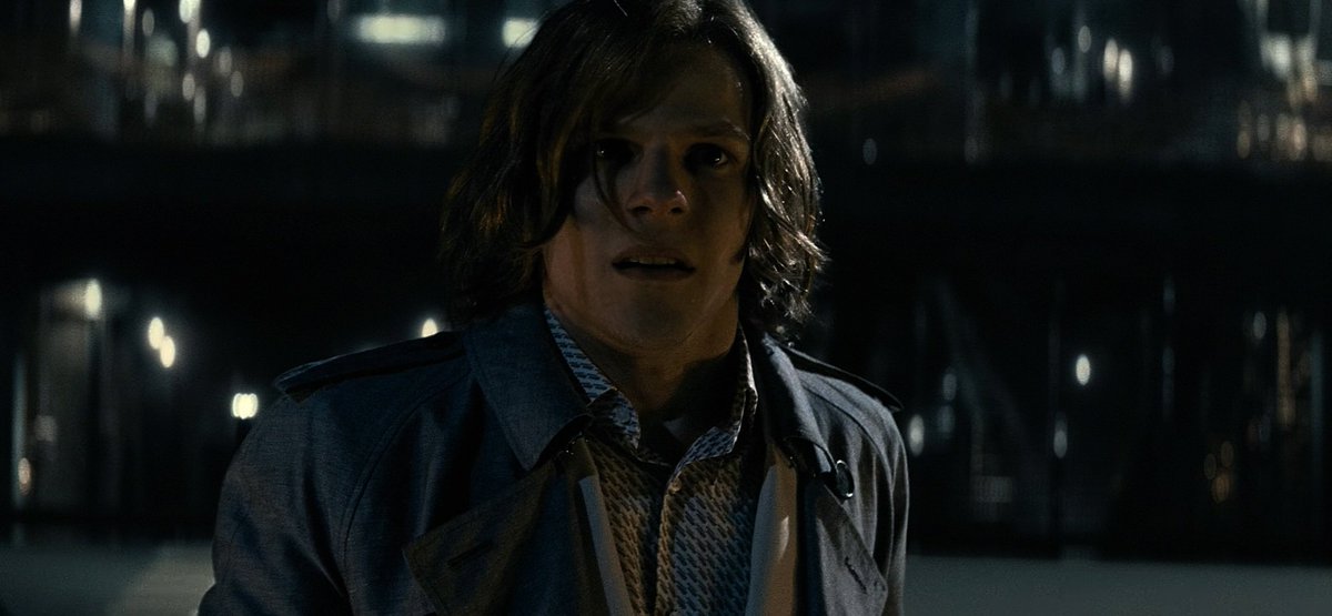 You know what fuck it.

Jesse Eisenberg's performance as Lex Luthor is better than Heath Ledger's Joker.