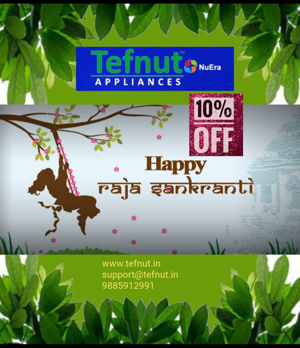 Happy #RajaParba #raja #rajaSankranti #tefnut #tefnutappliances #kitchen #appliances #store #brand #modularkitchen #survivor2023 #RHONJ #WhatsApp #earthquake #bykea #kitchendesign #kitchendecor #kitchenaccesories