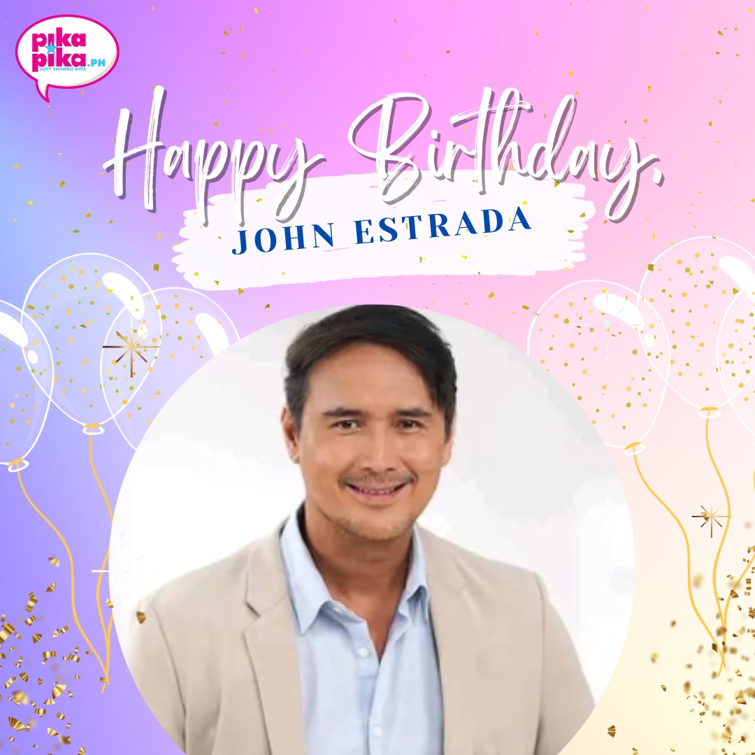 Happy birthday, John Estrada! May your special day be filled with love and cheers.    