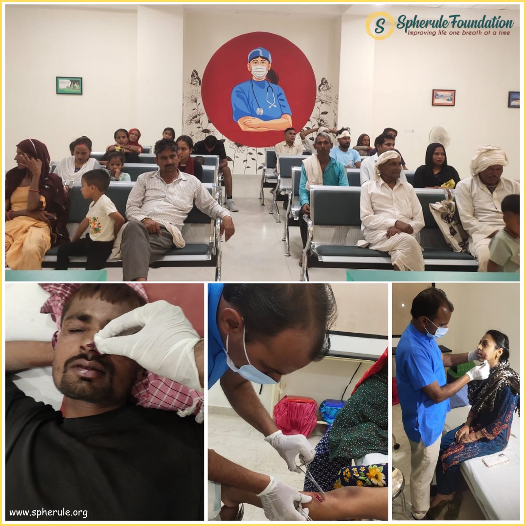 SpheruleNGO's tweet image. With our new facility at Honda Samajik Vikas Kendra in Naurangpur, Gurgaon, our medical team is delighted to provide healthcare services to the marginalized citizens in the area. 
#WorldBloodDonorDay  #SpheruleFoundation