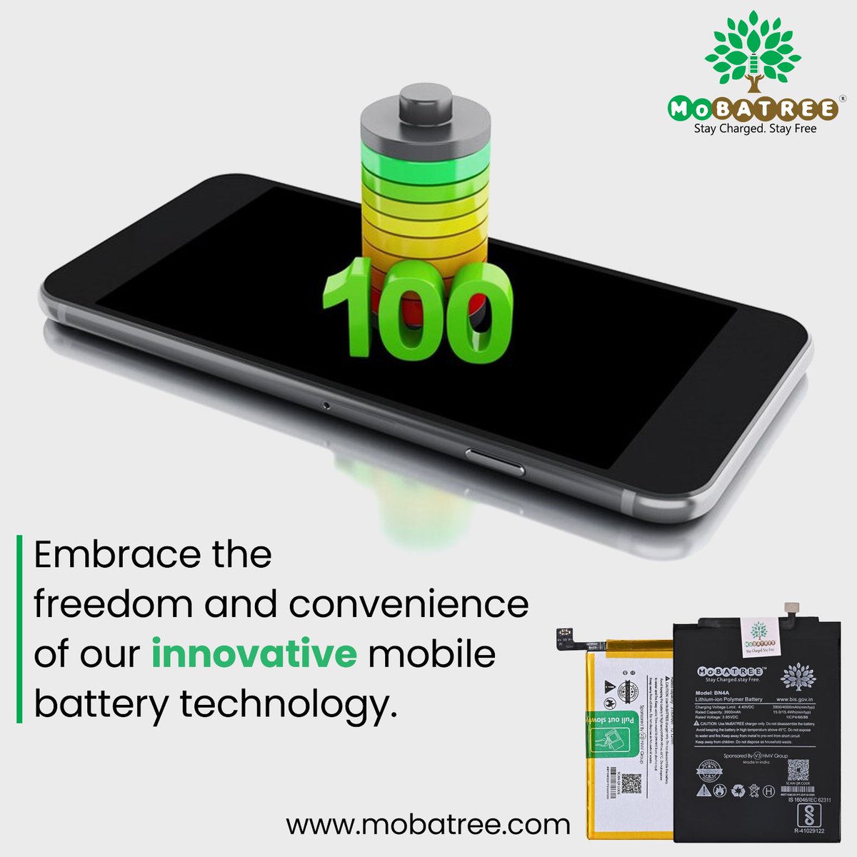 Say goodbye to low battery!
And Hi 👋 to Mobatree. We are the battery experts!
All types of lithium - Ion Batteries available

#mobatree #mobatreebattery #mobilebattery #phonebattery #battery #batterystorage #batterypowered #lowbattery #iphonebattery #iphonerepair #xiaomi #redmi