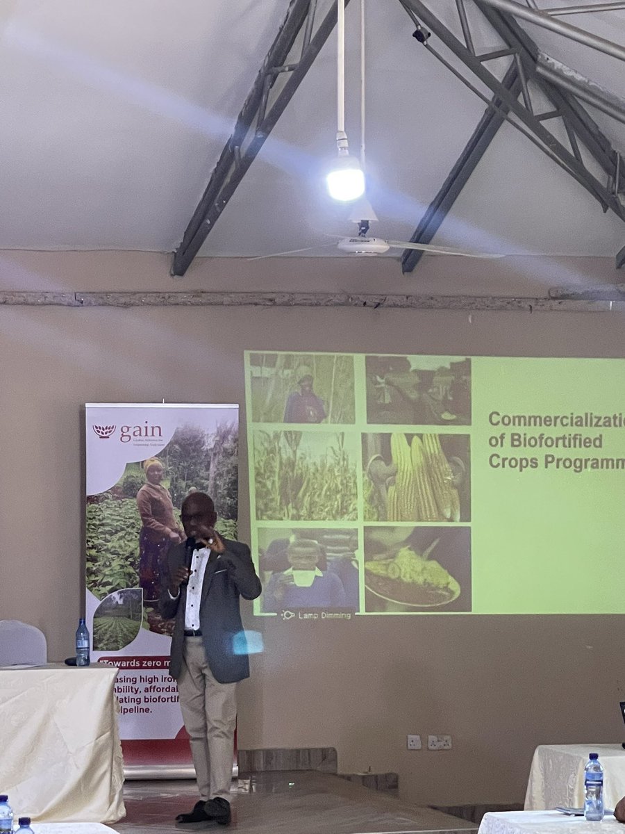GAIN_TANZANIA's tweet photo. As phase 1 of the commercialization of biofortified crops (CBC) project comes to an end @GAINalliance is conducting a stakeholders meeting in Iringa with various value chain actors in the biofortification value chain to inform on the challenges, success and the way forward. https://t.co/aPOJlktngc