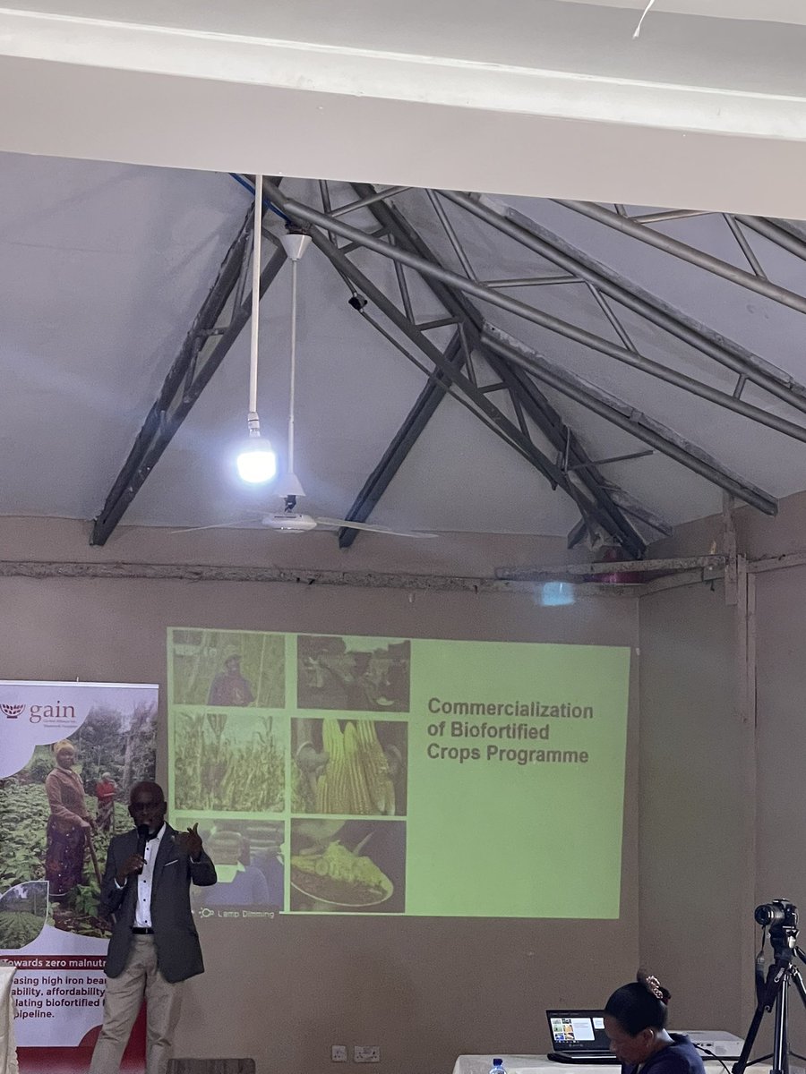 As phase 1 of the commercialization of biofortified crops (CBC) project comes to an end @GAINalliance is conducting a stakeholders meeting in Iringa with various value chain actors in the biofortification value chain to inform on the challenges, success and the way forward.