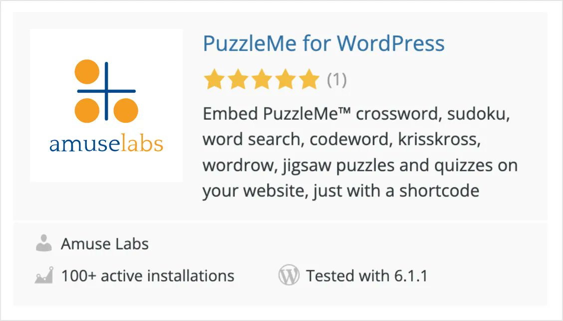 PuzzleMe On Twitter Did You Know That PuzzleMe Has A Nifty Wordpress Puzzleme on twitter did you know that puzzleme has a nifty wordpress