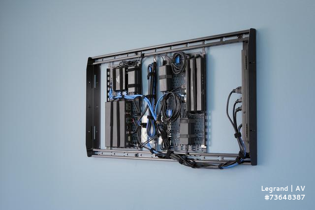 Our brand-new Tempo™ Flat Panel Wall Mount System is an all-in-one configurable wall mounting system that neatly stores up to six AV devices with simple, unparalleled service access. Coming soon! tinyurl.com/43cz4x38 #InfoComm23 #AVTweeps #installation