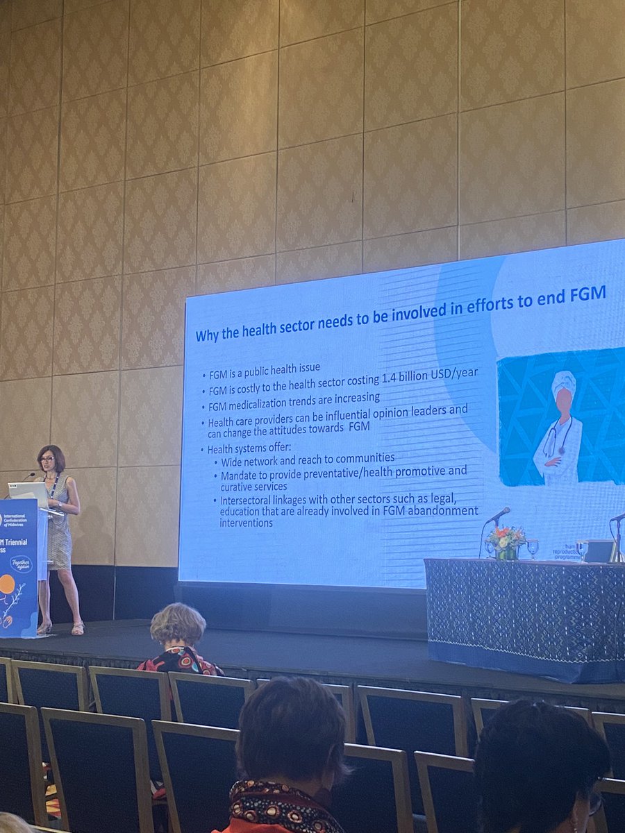 joannamandrews's tweet photo. Day 2 at #ICM2023 professional development - knowledge and skills session focus of perinatal mental health online supported training for midwives and supporting MWs in effective communication to prevent FGM #wcea #endfgm @HRPresearch ๐๐๐๐ https://t.co/NzOUGnsUIp