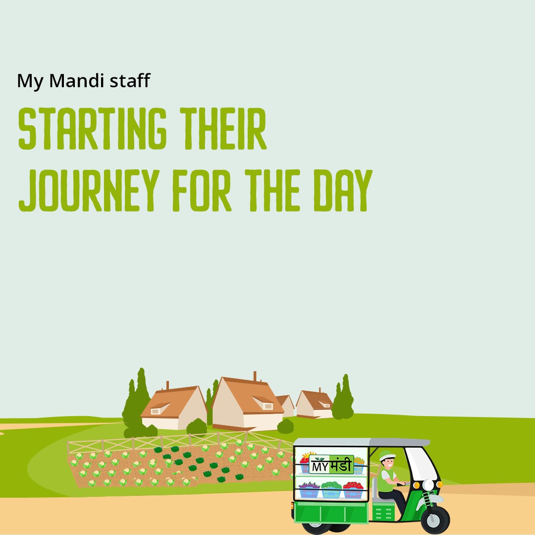 MyMandiOnline's tweet photo. My Mandi aims to aggregate the cart pushers by offering business solutions for their ease. Join us in our upcoming series, where we'll guide you through our service journey, highlighting our business practices, fresh produce delivery, and commitment to top-notch quality. https://t.co/F2YPqu34XD