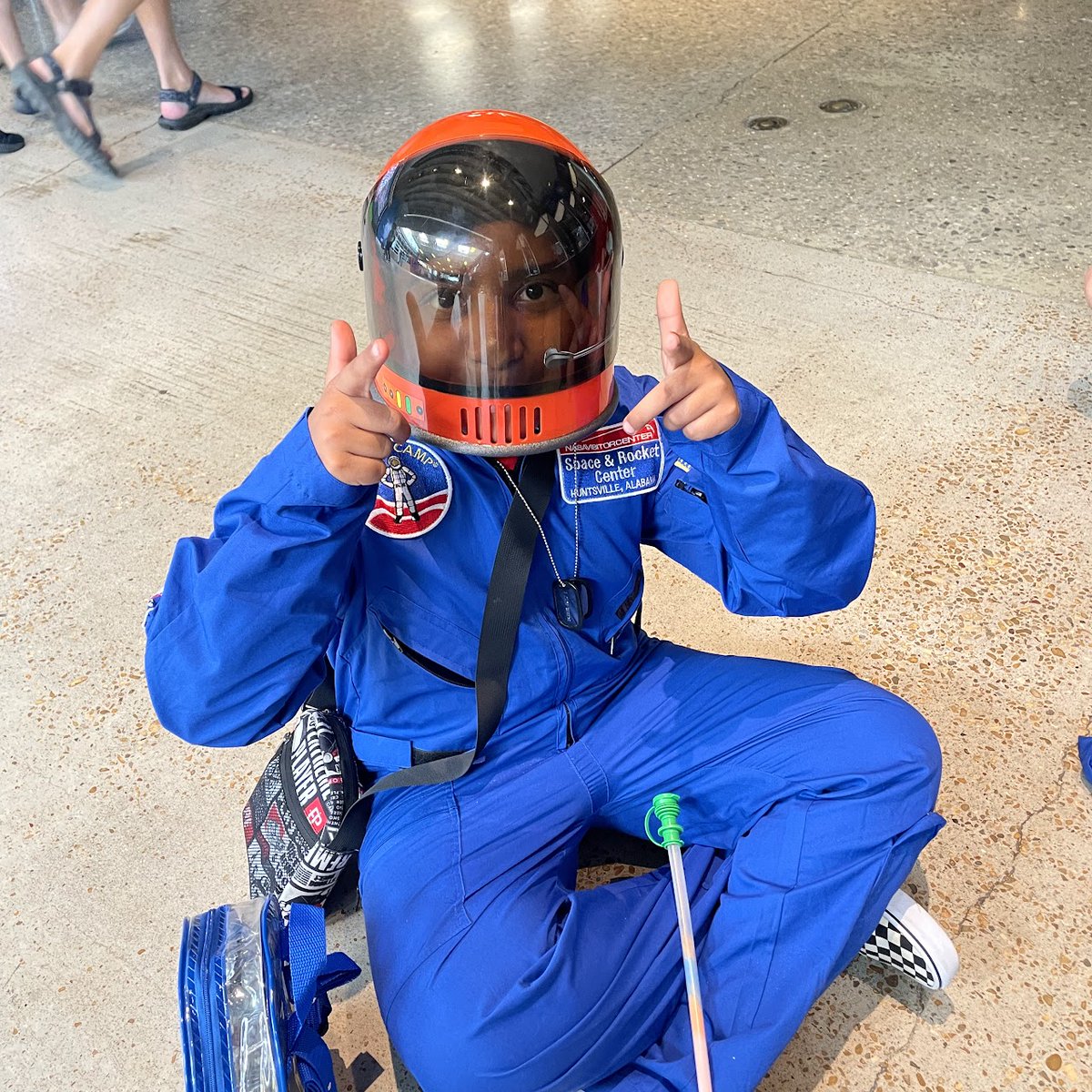 BISRScience's tweet photo. Astronaut Training 101 👩‍🚀👨‍🚀🚀🇺🇸✨

#BISRSpaceCamp2023 #BISREnrichment https://t.co/fXBaMOXYqW