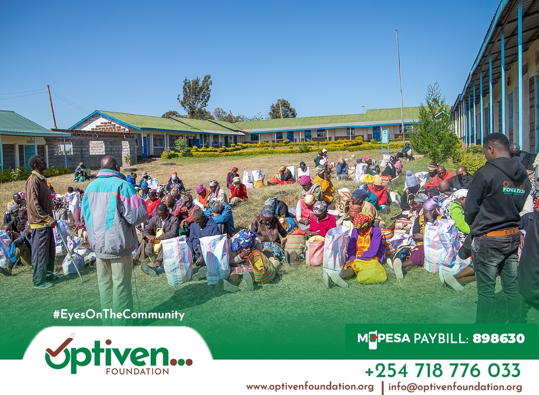 OptivenFoundatn's tweet photo. A lovely day spent with the respected elders of Labura Village as part of our Feed On More program. Mr. George Wachiuri's, Optiven Foundation Trustee's
journey has been influenced by their constant support.
#optivenfoundation #EyesOnTheCommunity #FeedOneMore #nyeri https://t.co/hhYqEPWSvE