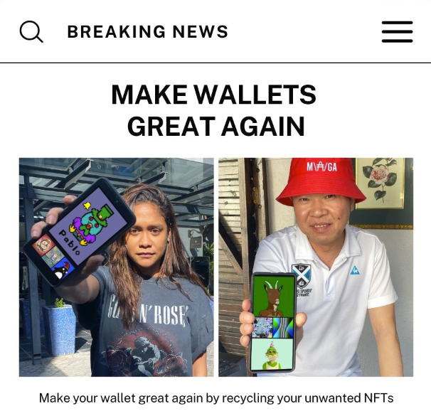 Delusional_Cur8's tweet photo. 🎉We just exceeded 26,000 recycles!♻️
💎Not all NFTs are created equally, but they can all find a new purpose!
🔄Recycle your unwanted NFTs in exchange for 10 great tokens!
💼Make room for new treasures in your wallet!
👉https://t.co/c5wPPJwnb4
#SplashTokenClub #NFTRecycler https://t.co/Mm45NOpZEB