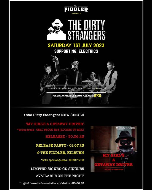 ★𝔇𝔦𝔯𝔱𝔶 𝔖𝔱𝔯𝔞𝔫𝔤𝔢𝔯𝔰 ★ 𝔈𝔩𝔢𝔠𝔱𝔯𝔦𝔠𝔰 - 𝔚𝔢𝔰𝔱 𝔩𝔬𝔫𝔡𝔬𝔫★
July 1st - Fiddler KIlburn <a href="/TheFiddlerlive/">The Fiddler</a> <a href="/dirtystrangers/">the Dirty Strangers</a> <a href="/Londongigsbands/">London Gigs & Bands</a> <a href="/LondonGigGuide/">LondonGigGuide</a> #rocknroll <a href="/PunkGigsLDN/">Punk Gigs London</a> 
★SINGLE LAUNCH DIRTY STRANGERS
tinyurl.com/DIRTYGETAWAYTI…