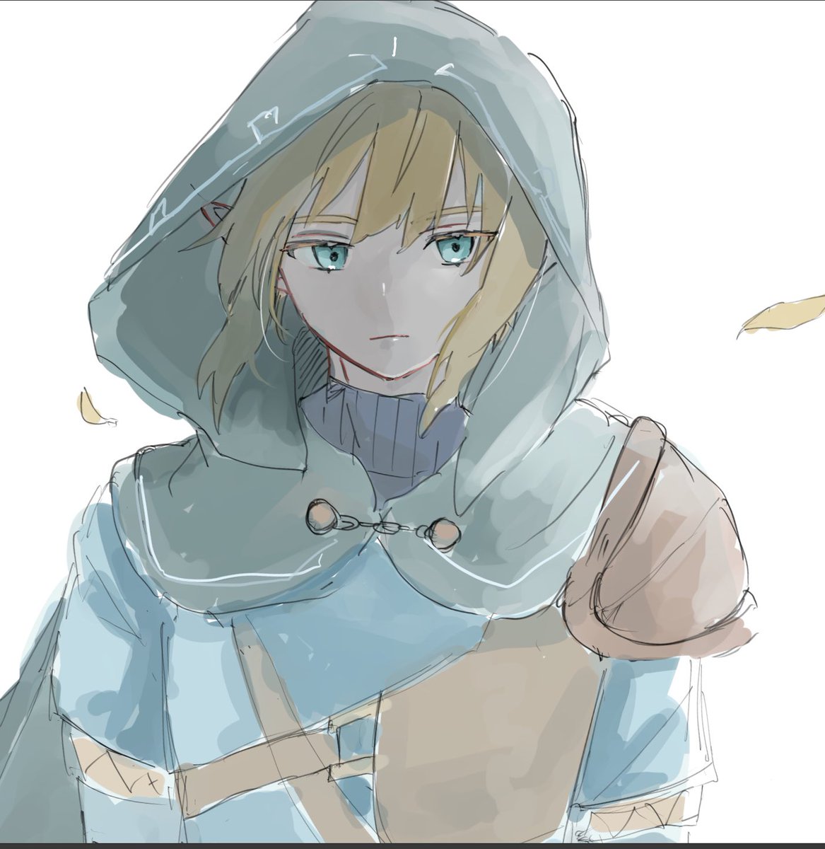 リンク(ゼルダの伝説) 「皆んなブレワイやろうニダ!」|青三才くろあん(˙◁˙)のイラスト