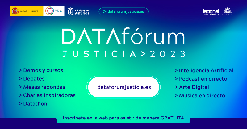 CTEAJE's tweet image. 📢Comienza la primera jornada del #Dataforum Justicia 2023. Puedes reservar tu entrada y consulta la agenda en dataforumjusticia.es
@CTEAJE @GobAsturias @justiciagob