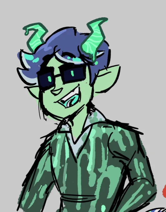 me when gwti says splatoon and genloss in the same sentence  #generationlossfanart