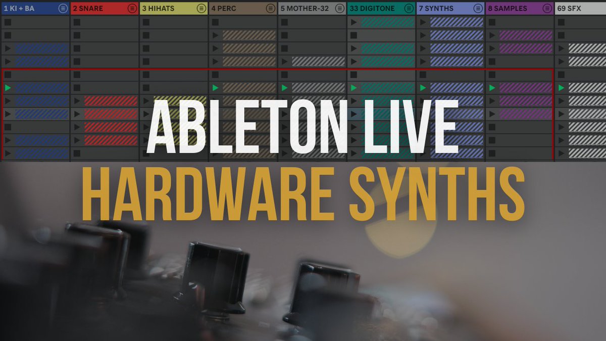 This video has been requested so many times and I finally managed to record it: Tomorrow 8pm CEST on YouTube comes a breakdown of my hybrid setup going into detail about how my hardware synths (Digitone, Mother-32) are integrated with the software side (Ableton Live). See you! 💚