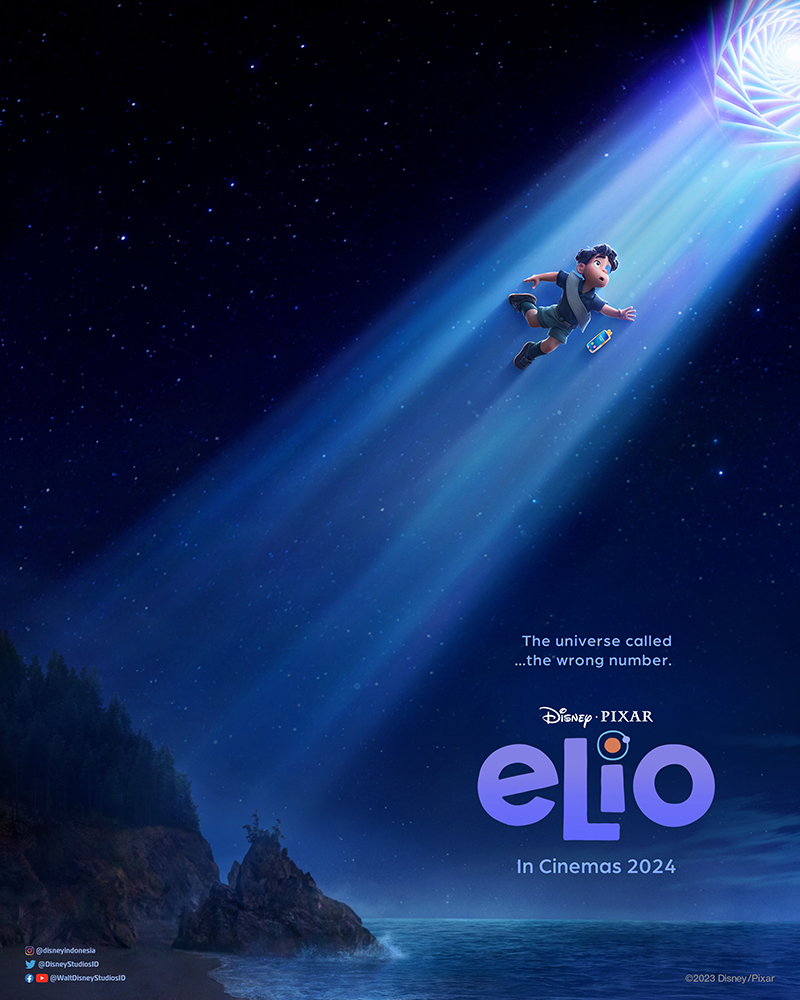 DisneyStudiosID's tweet photo. Selama berabad-abad kita menjelajahi alam semesta...di 2024...alam semesta memberi jawaban.
Cek poster terbaru untuk Disney and Pixar’s #ElioID! https://t.co/yJlMStrX5z