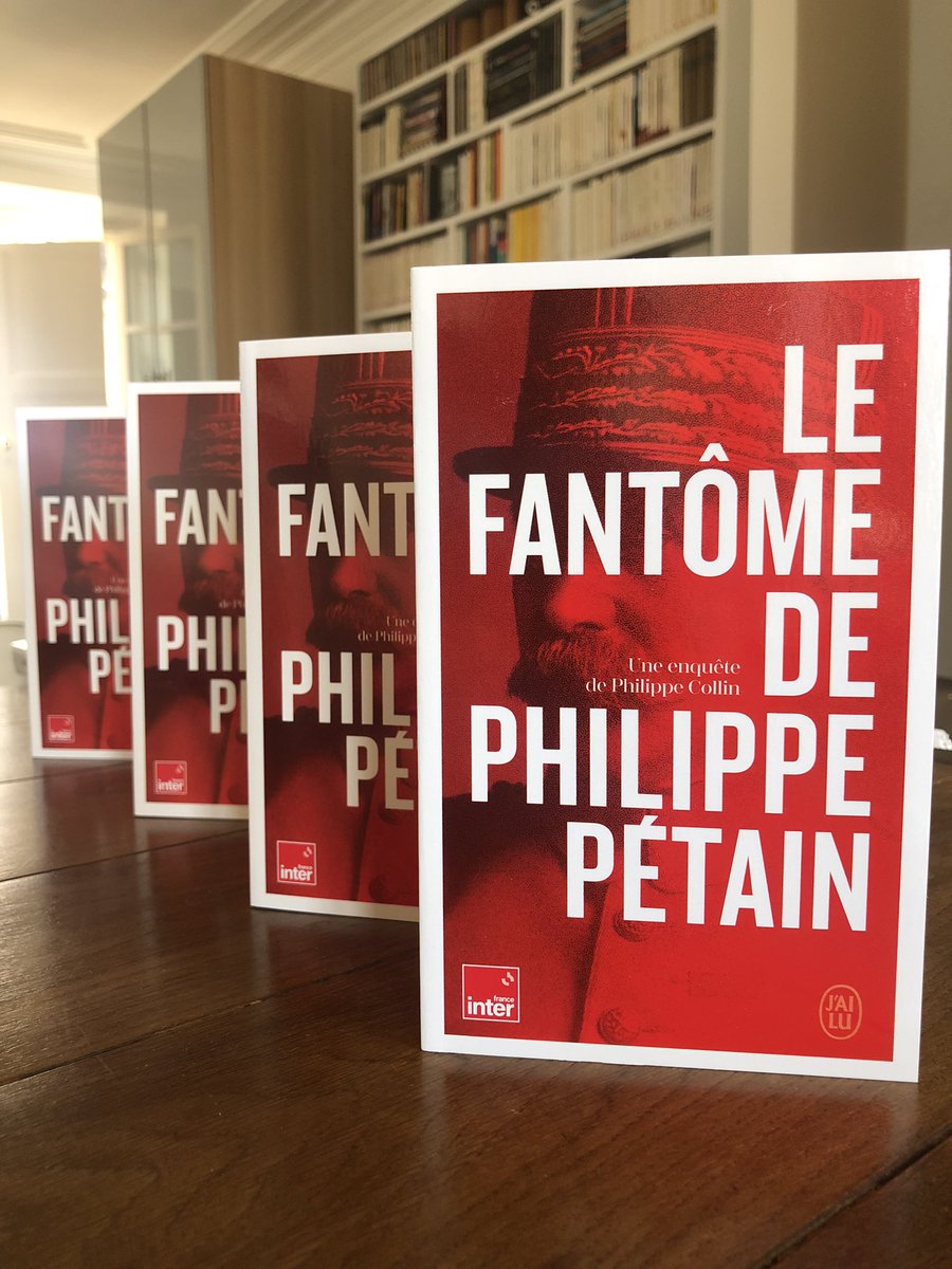 « Le fantôme de Philippe Pétain » sort aujourd’hui en format poche aux @Editions_Jailu, un livre coédité avec @franceinter et qui résonne dans l’actualité en 2023...
#librairie