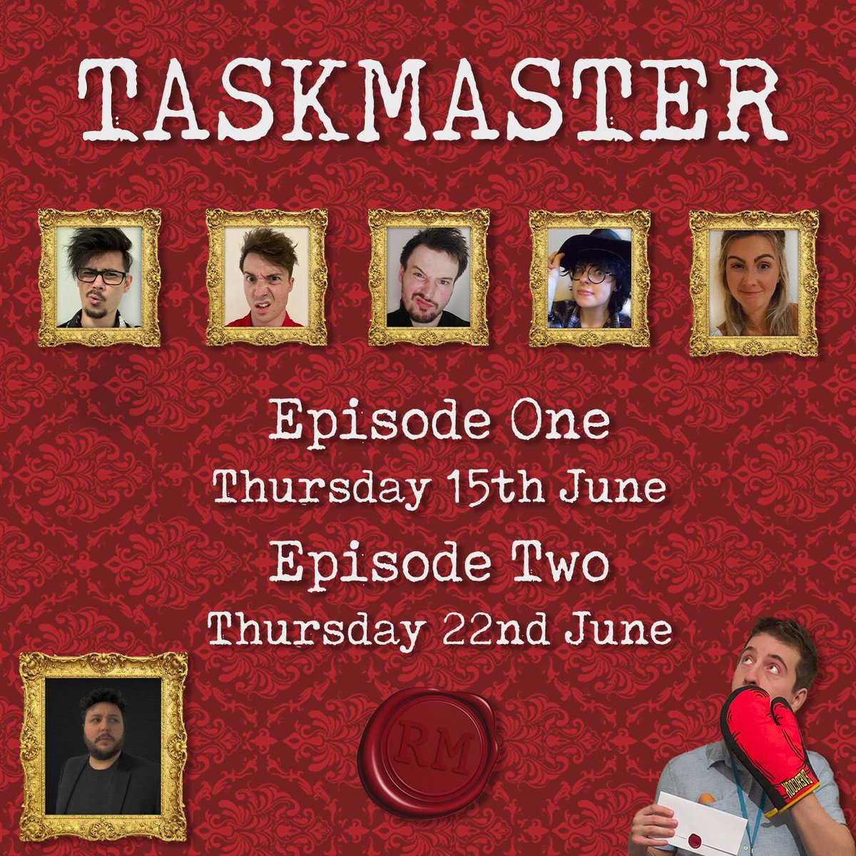morris_movies's tweet photo. Episode One. Tomorrow.
#TaskmasterRM https://t.co/Ha8iSxbiZf