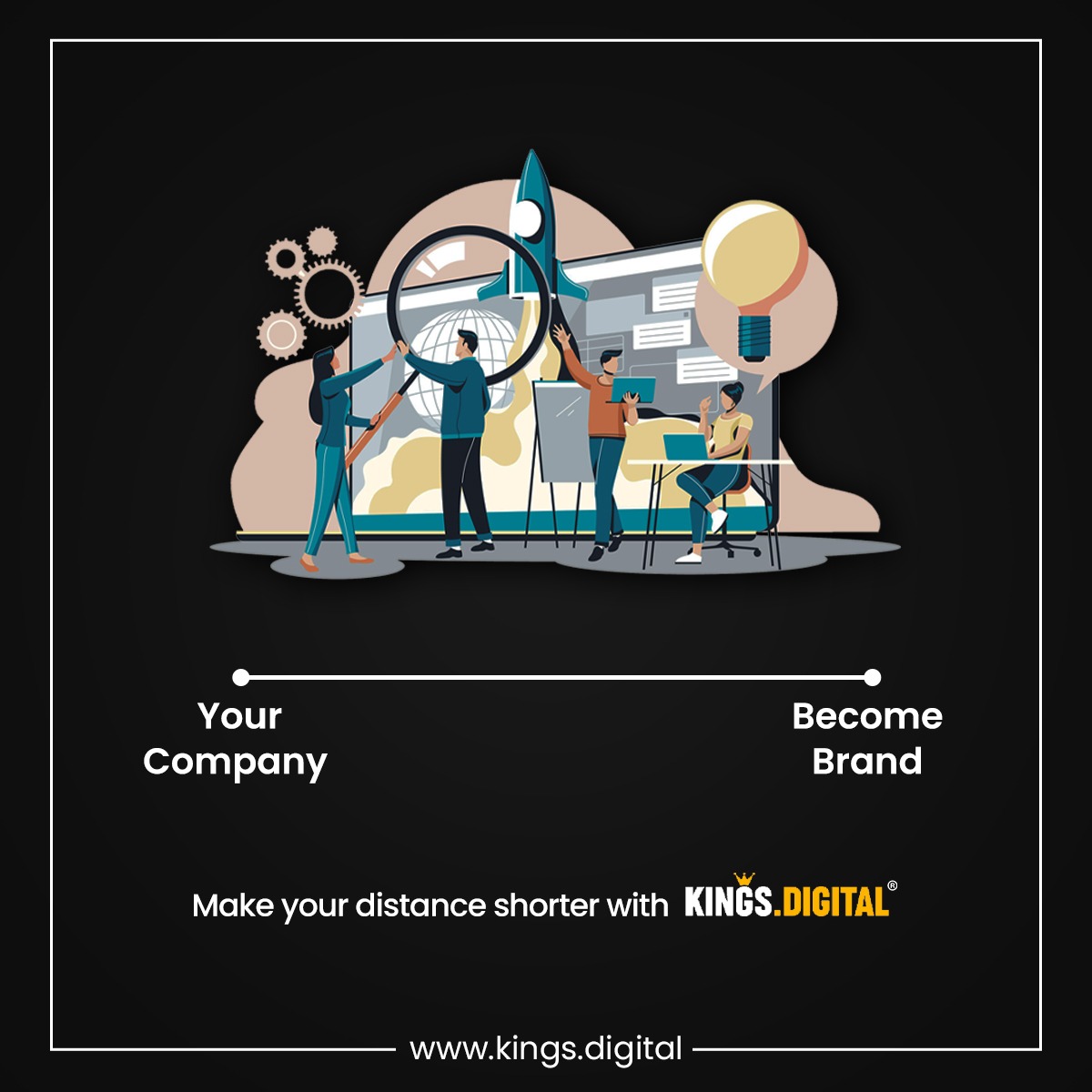 Unleash Your Brand's Potential!🚀Join forces with @KingsDigital1 to transcend boundaries and elevate your brand to new heights!🌐
#kingsdigital #digitalmarketer #yourcompany #becomebrand #digitalmarketersindia #shortdistance #digitalmarketerlife #BrandEvolution #DigitalPowerhouse