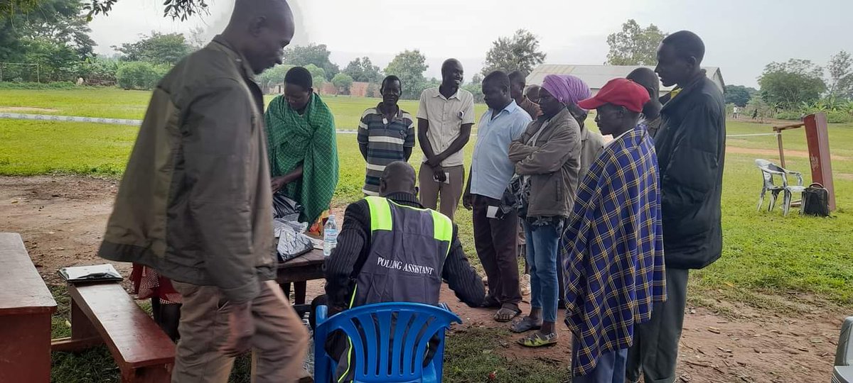 UgandaEC's tweet photo. Voting at Kanyamutamu Church of Uganda polling station, Kadoa Parish, Kidongole Sub County is going on smoothly.
#BukedeaByElection
@PaulBukenya https://t.co/Z1hJAgKO6t