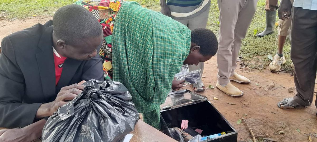 UgandaEC's tweet photo. Voting at Kanyamutamu Church of Uganda polling station, Kadoa Parish, Kidongole Sub County is going on smoothly.
#BukedeaByElection
@PaulBukenya https://t.co/Z1hJAgKO6t