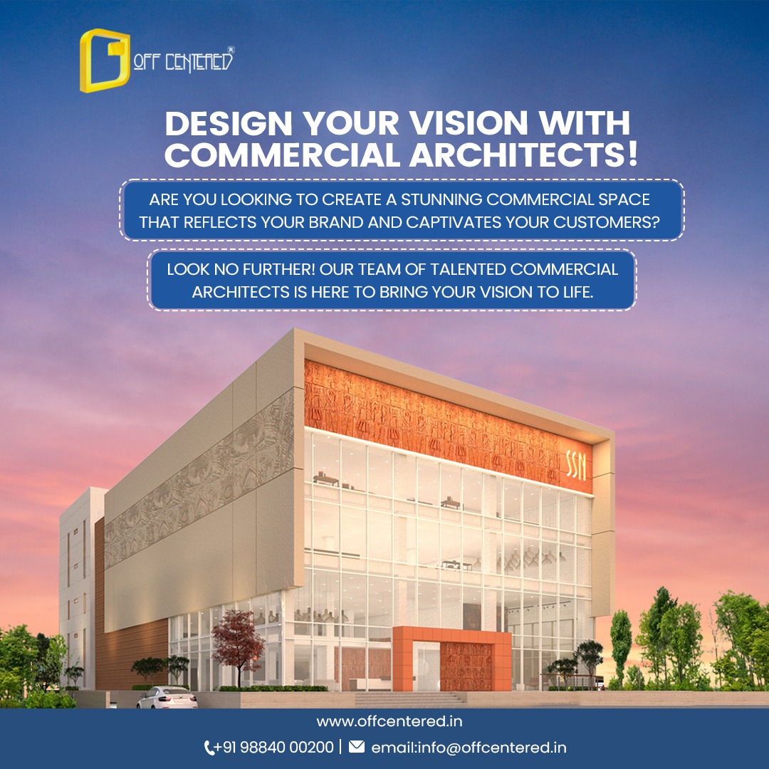 offcenteredarch's tweet photo. Design, inspire, succeed! Our team of expert commercial architects is ready to bring your vision to life.
📞:👇
📲 9884000200  
📩 info@offcentered.in  
🌐 https://t.co/RXolpgKoZx 

 #commercialarchitecture #designyourvision #architecturaldesign #commercialspaces https://t.co/EQQ0rPCxMt