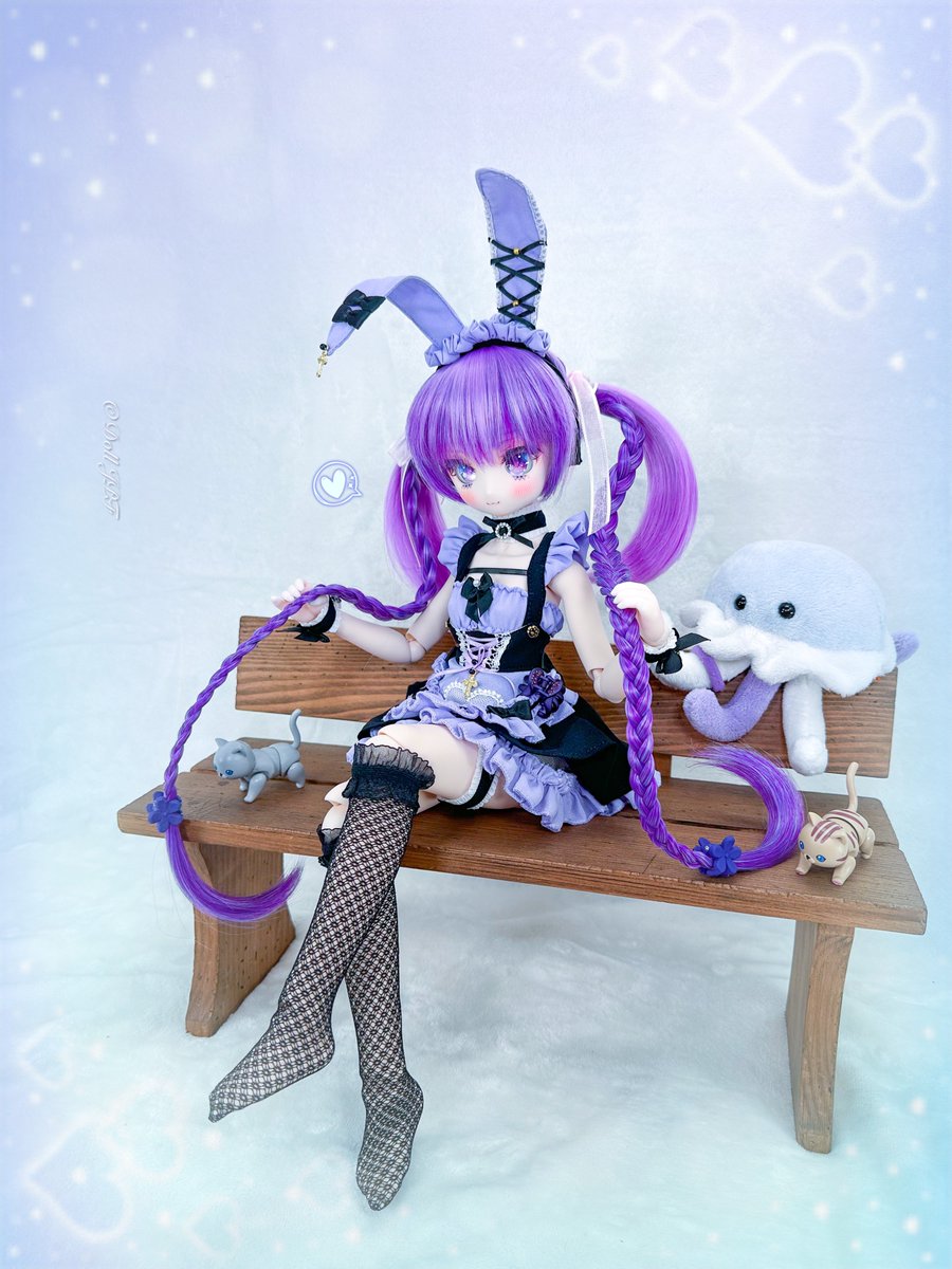 怜那ちゃん:  ニャ💜 ฅ(Ф∀Ф)ฅ 

Reina-chan: Meow 💜 ฅ(Ф∀Ф)ฅ 

#fashiontaildoll #cotindollwig #cotindoll #manajen #dolfun 
#ゆずぽん子 #mdd怜那 #mddはいいぞ #catgirl #dolljpf