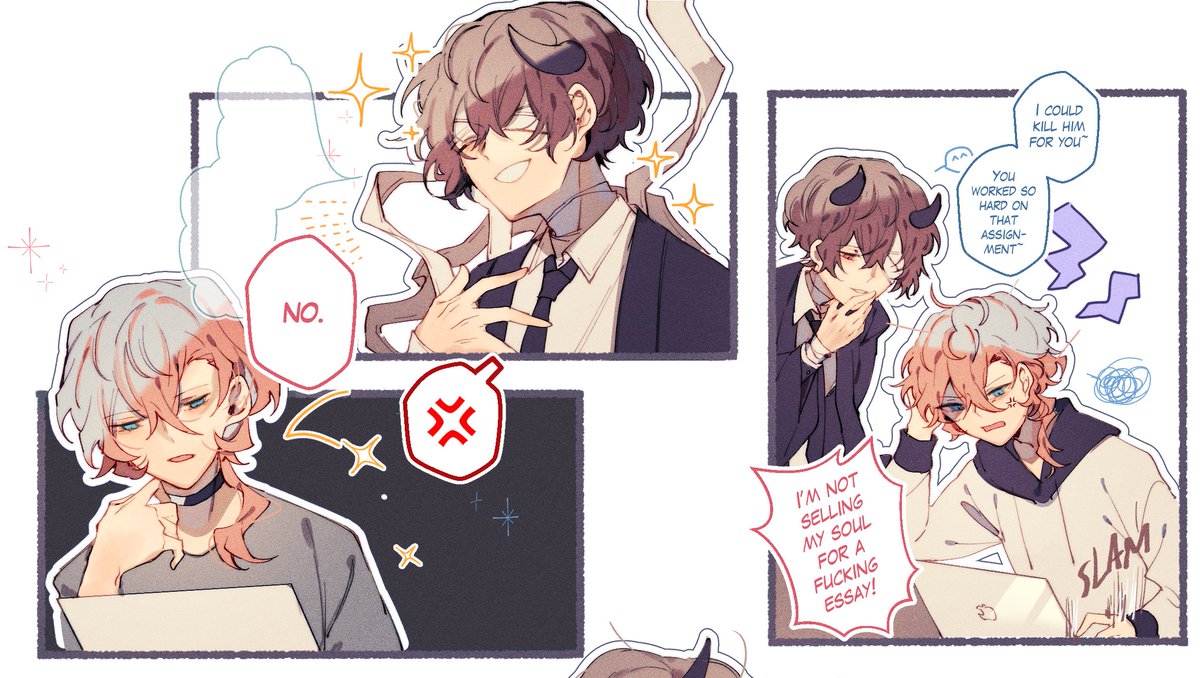 I read a really cute skk fic yesterday TT Please read it with me too https://archiveofourown.org/works/47558335