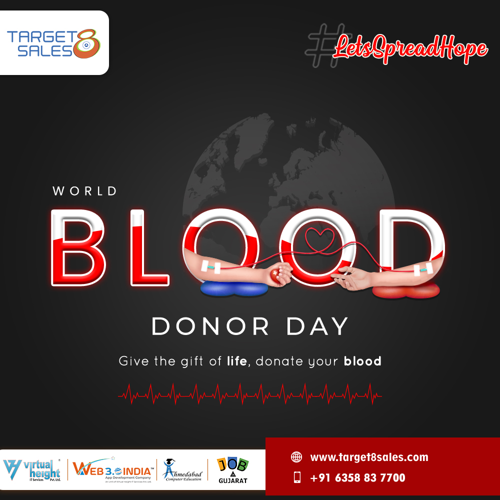 #LetsSpreadHope - Be a Beacon of Light by Donating Your Blood and Saving Lives 💉
.
.
.
.
#SpreadLove #HopefulHearts #MakeADifference #SpreadPositivity #BeHopeful #TogetherWeCan #SpreadJoy #BelieveInBetter #PositiveImpact #GiveBack #SpreadHope #WorldBloodDonorDay