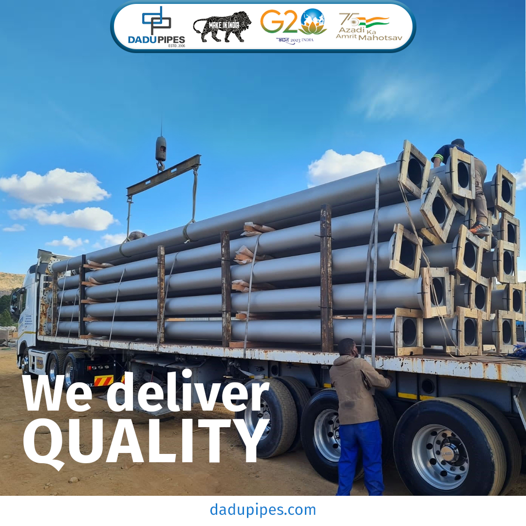 We commit to provide quality services and our pipes are made up of premium material and it doesn’t get better than this.
Come, check out our work and know more about us.

Visit dadupipes.com 🧑‍💻

#DaduPipes #durable #strength #weareeverywhere #SteelIndustry